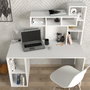 Hanah Home Mesa de Estudio Coral - Blanco